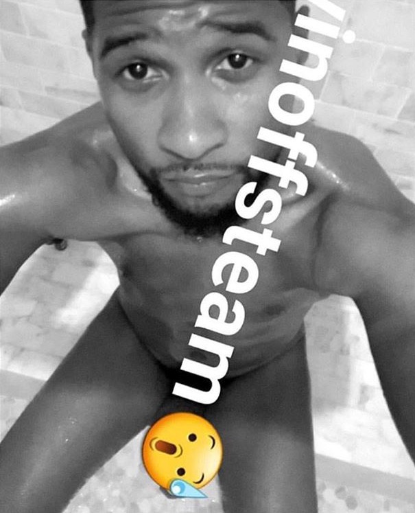 Usher strips NAKED for very explicit selfie